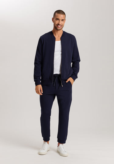 Natural Living Organic Cotton Drawstring Pants | Deep Navy 75773-1610